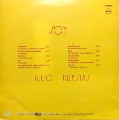 Julio Iglesias Soy LP Plak
