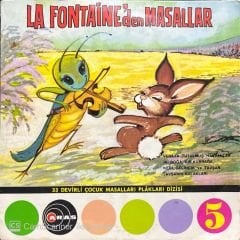 La Fontaineden Masallar 45lik Plak