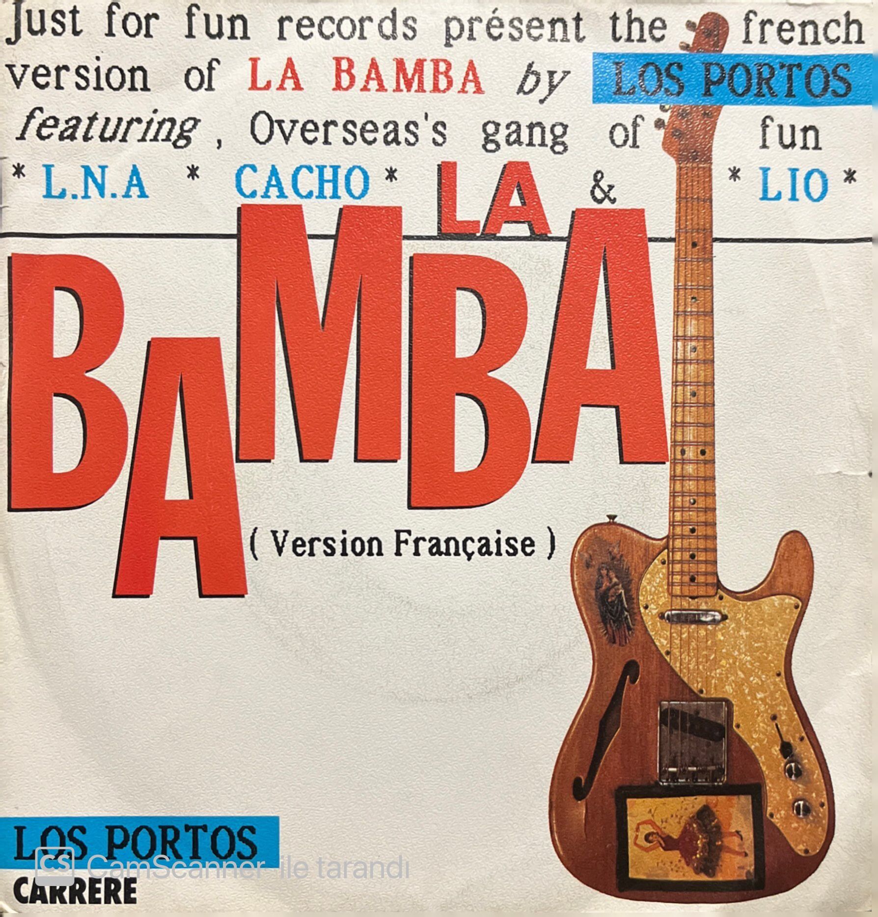 Los Portos La Bamba 45lik Plak