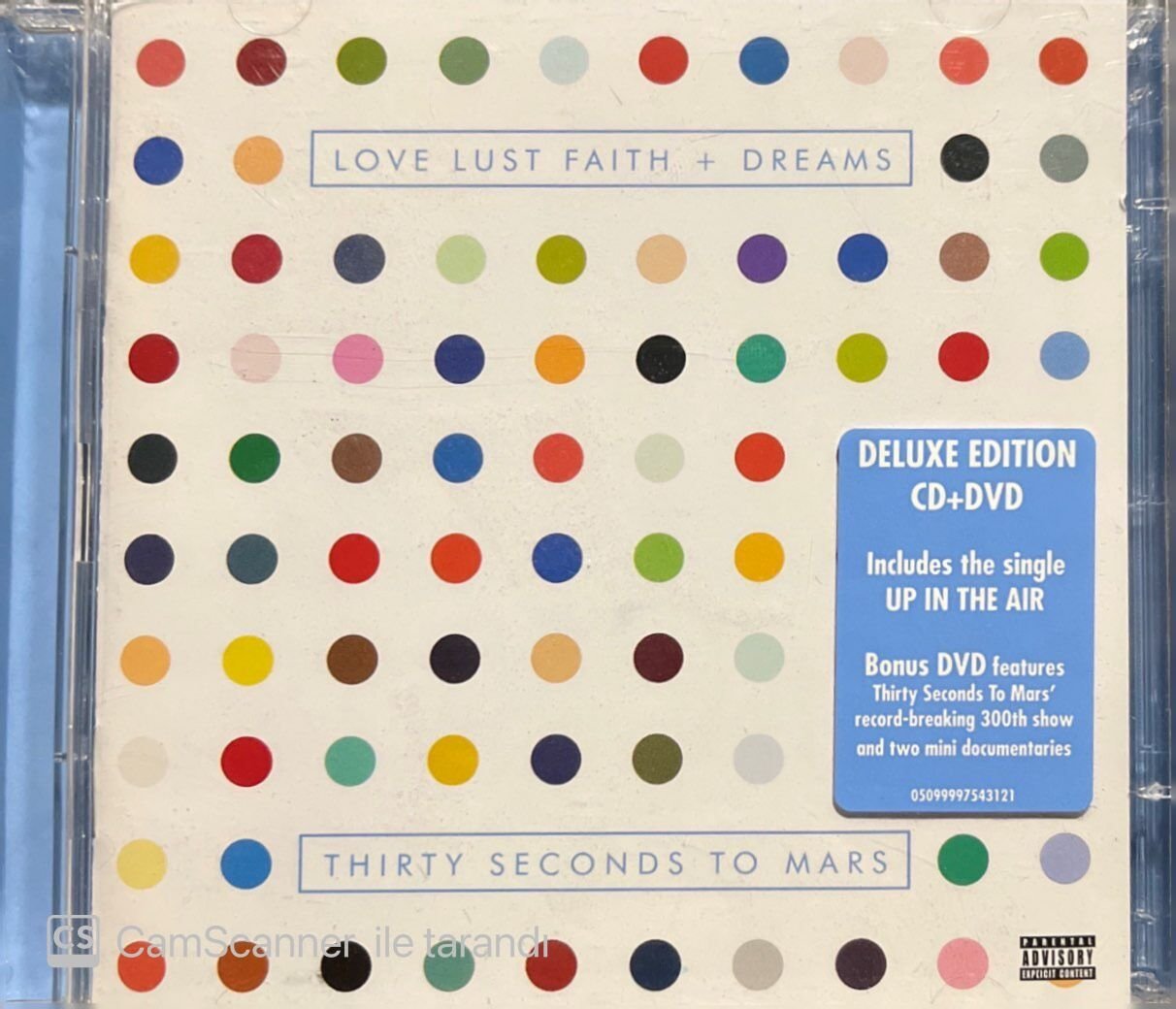 Thirty Seconds To Mars Love Lust Faith + Dreams CD + DVD