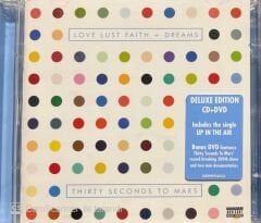 Thirty Seconds To Mars Love Lust Faith + Dreams CD + DVD