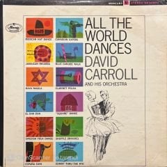 David Carroll & His Orchestra All The World Dances LP Plak