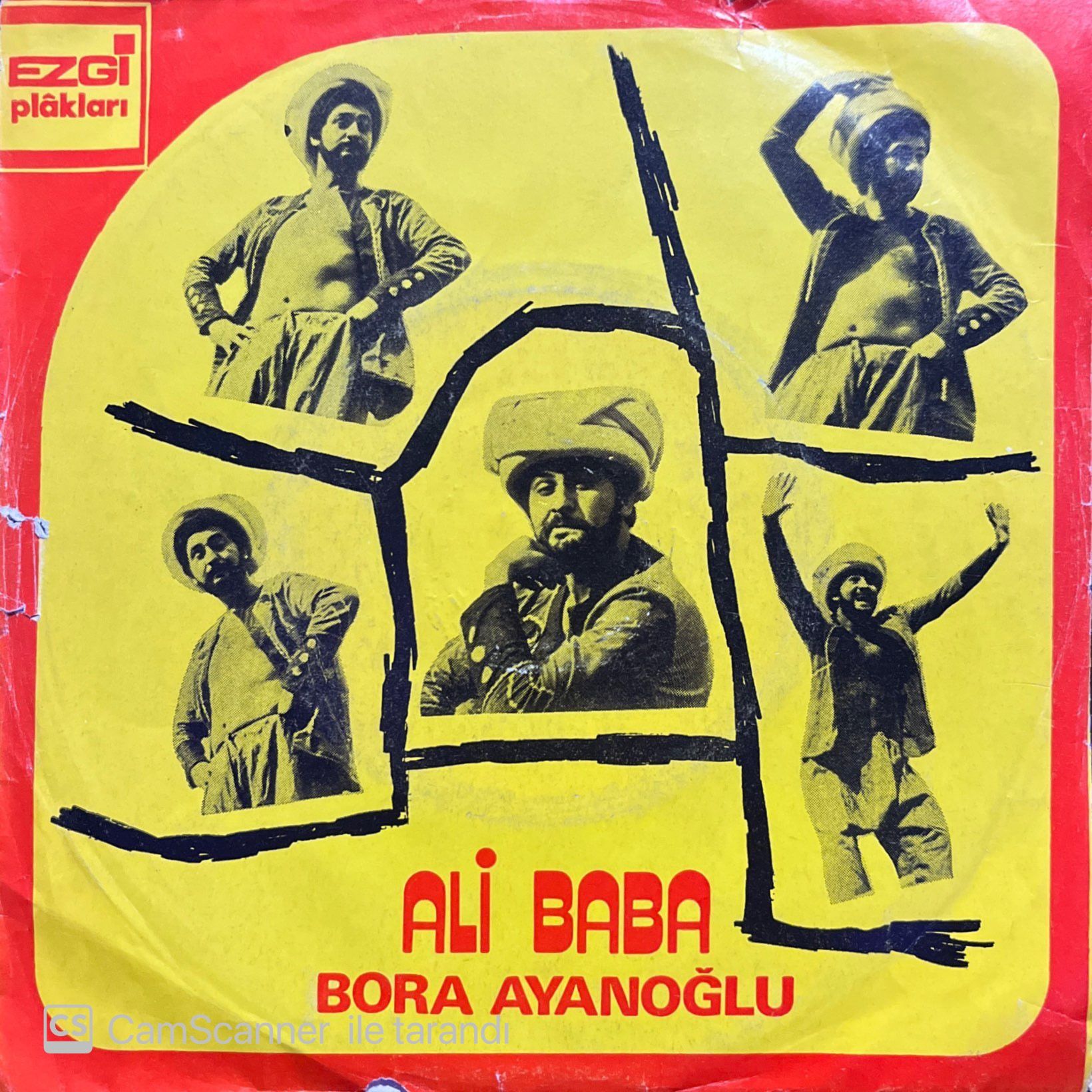 Bora Ayanoğlu Ali Baba 45lik Plak