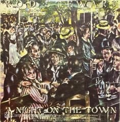 Rod Stewart A Night On The Town  LP Plak