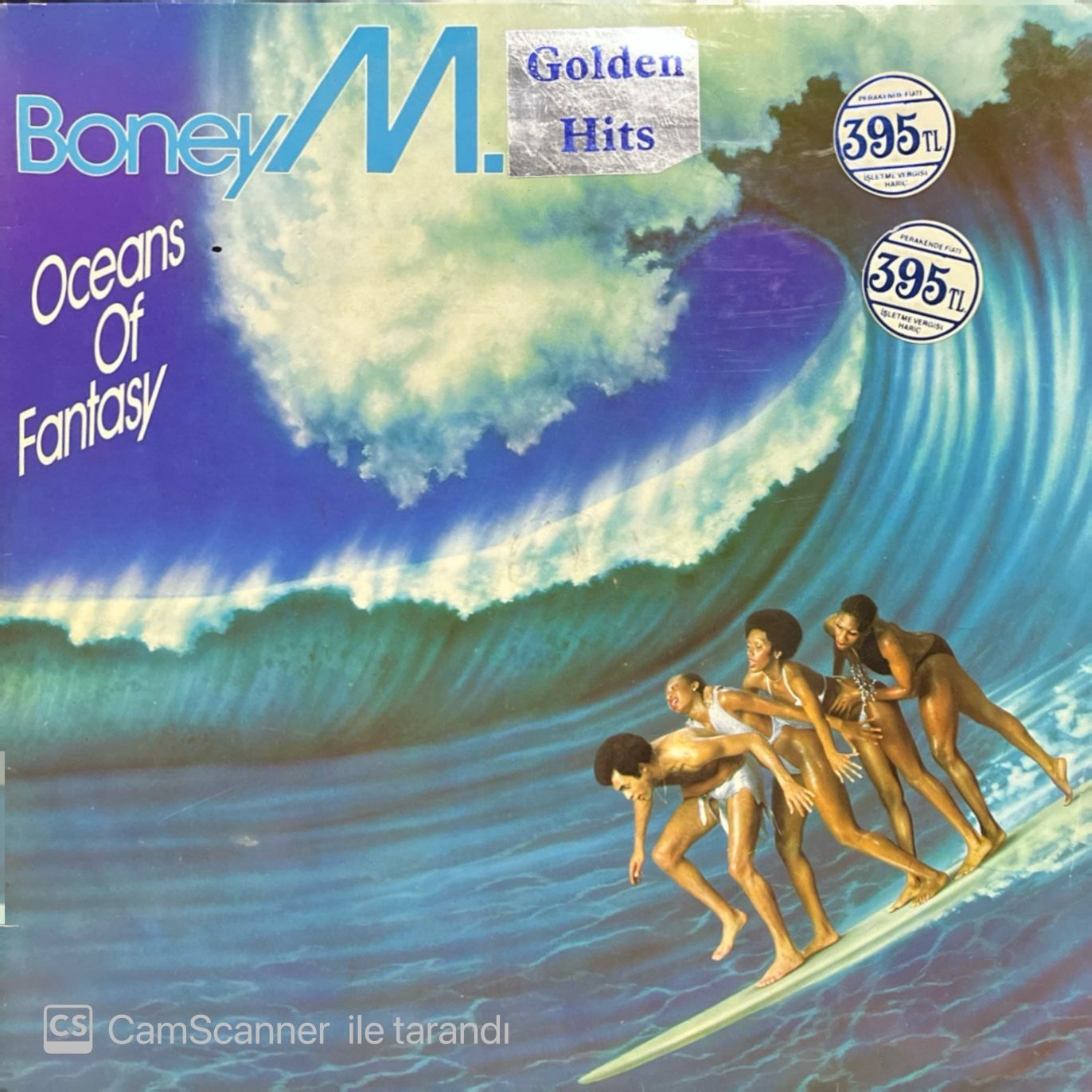 Boney M Oceans Of Fantasy Double LP Plak