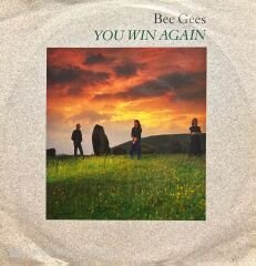 Bee Gees You Win Again 45lik Plak