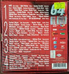 64 Türkçe Şarkı 4 Cd  CD