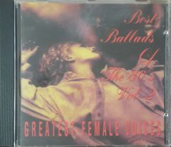 Best Ballads Of The 80'S Vol.2 Greatest Female Volces CD