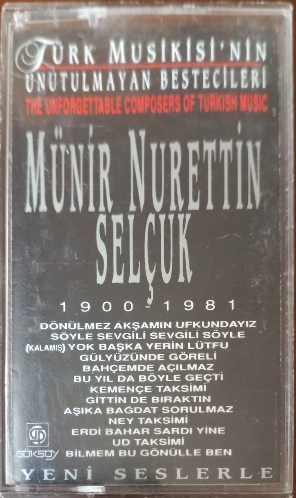 Münir Nurettin Selçuk 1900-1981 Kaset