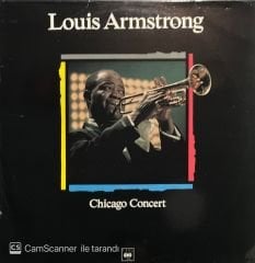Louis Armstrong Chicago Concert LP Plak