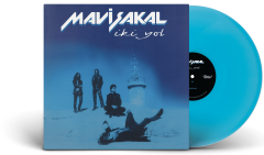 Mavisakal İki Yol 45 Rpm EP Mavi Yarı Saydam Renkli LP Plak
