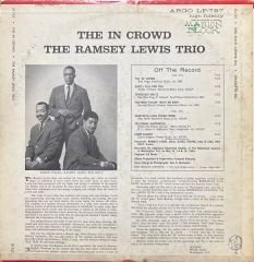 The Ramsey Lewis Trio The In Crowd LP Plak