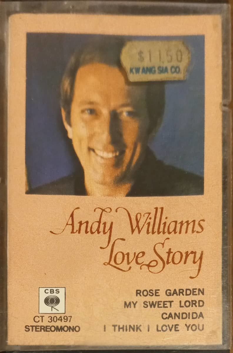 Andy Williams Love Story Kaset