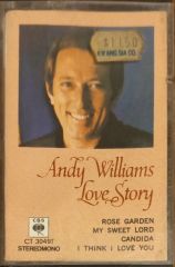 Andy Williams Love Story Kaset