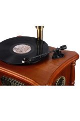 Record Master Rmj-228 Gramofon Pikap - Radyo - Bluetooth - Usb - 33, 45 Devir Plak Çalar *ÜCRETSİZ KARGO