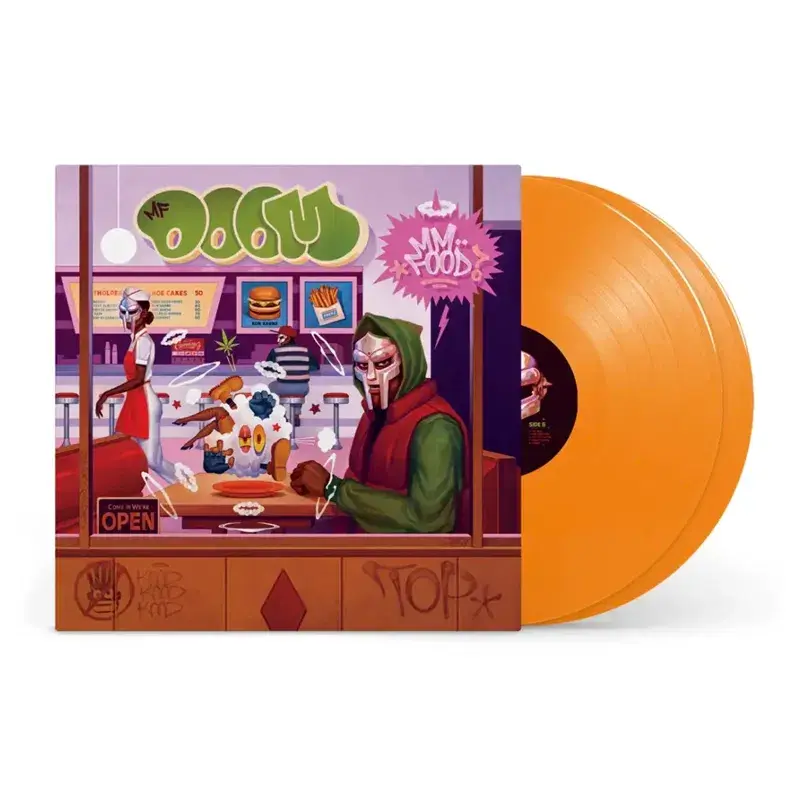 Mf Doom Mm..food Orange Crush Edition Double Lp Plak