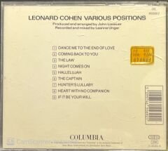 Leonard Cohen Various Positions CD