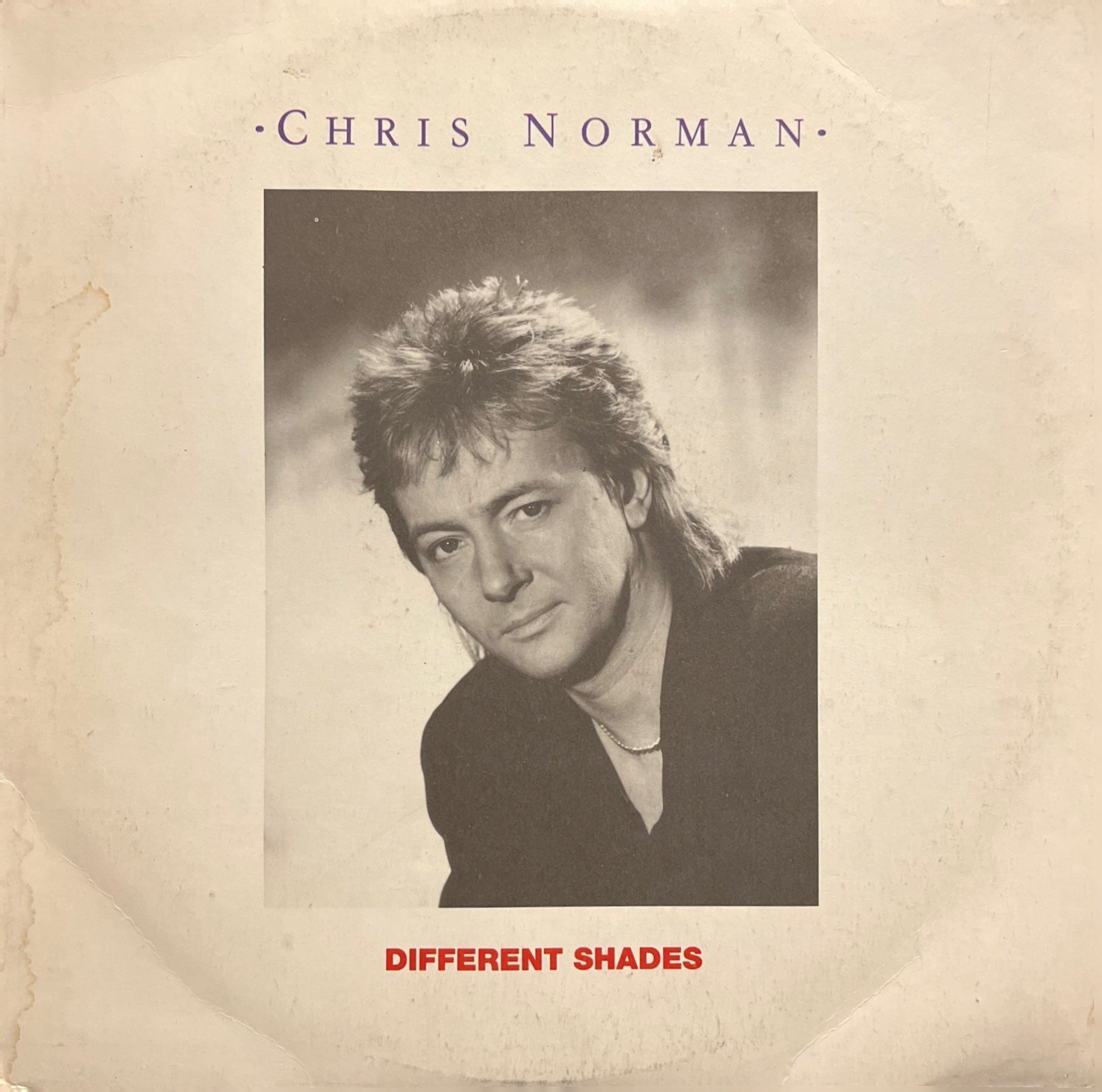 Chris Norman Different Shades LP Plak
