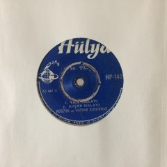 Hüseyin ve Haydar Kızılırmak Yan Halayı  45lik Plak