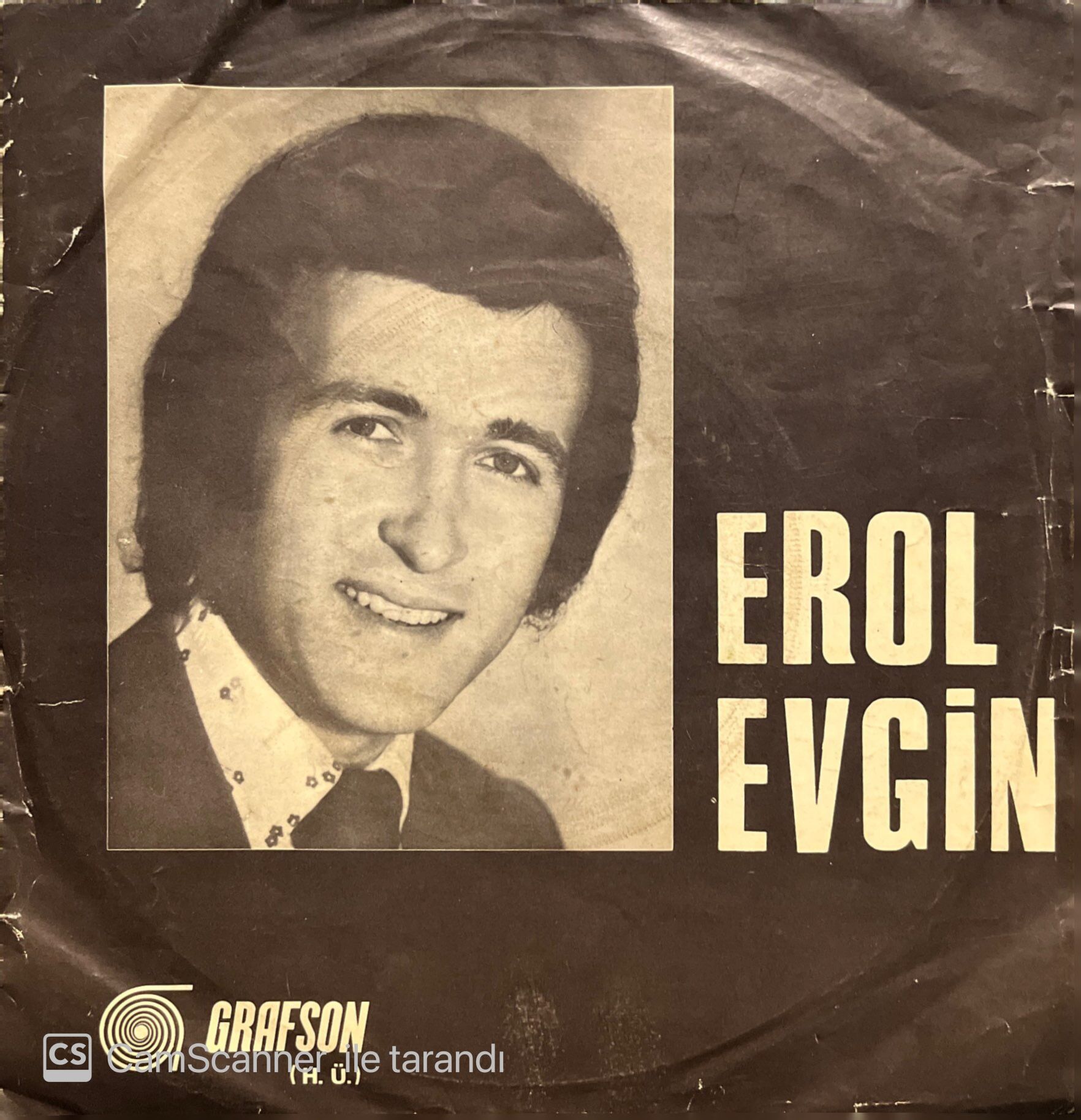 Erol Evgin Aç Yüzünü Göreyim 45lik Plak