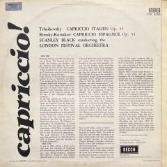 Tchaikovsky Capriccio! LP Plak