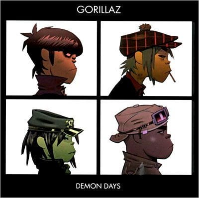 Gorillaz Demon Days Double LP Plak