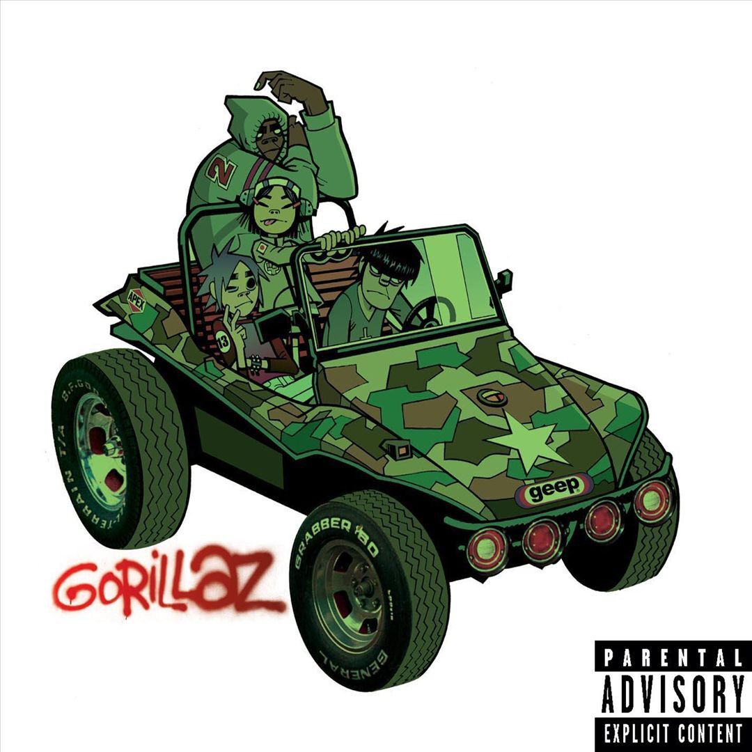 Gorillaz Demon Gorillaz Double LP Plak