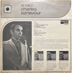 Charles Aznavour Et Voici! LP Plak
