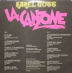 Karel Gott La Canzone LP Plak