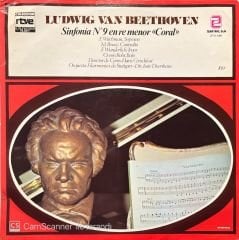 Ludwig Van Beethoven Sinfonia No.9 LP Plak
