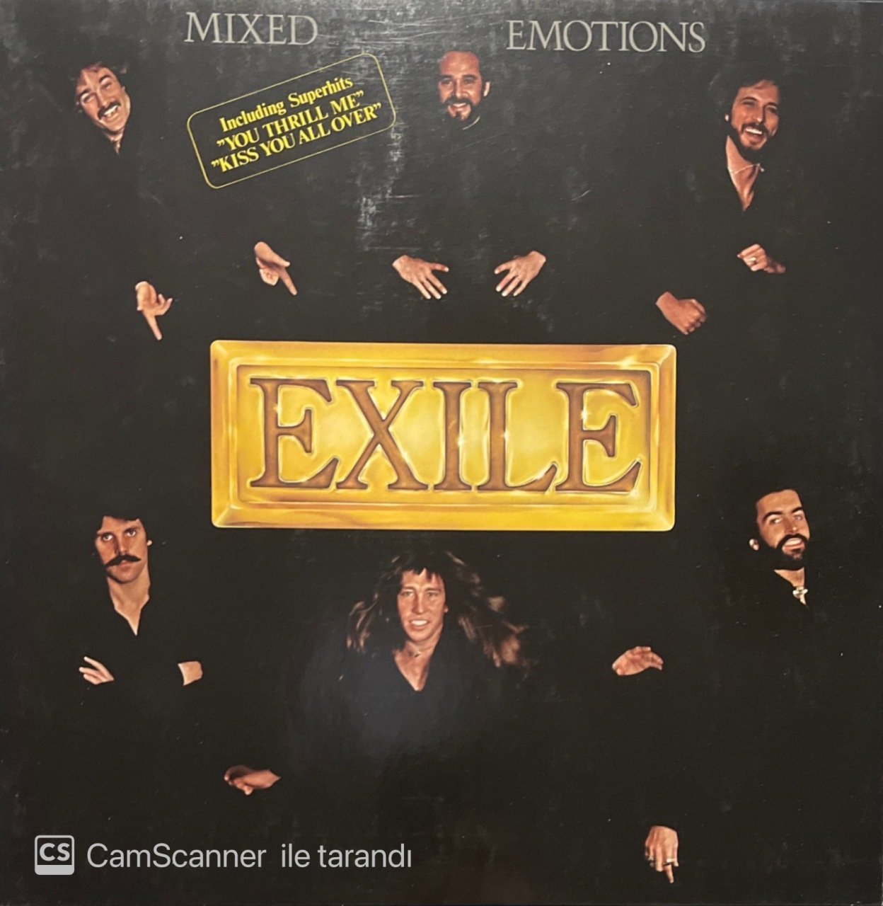 Exile Mixed Emotions LP Plak