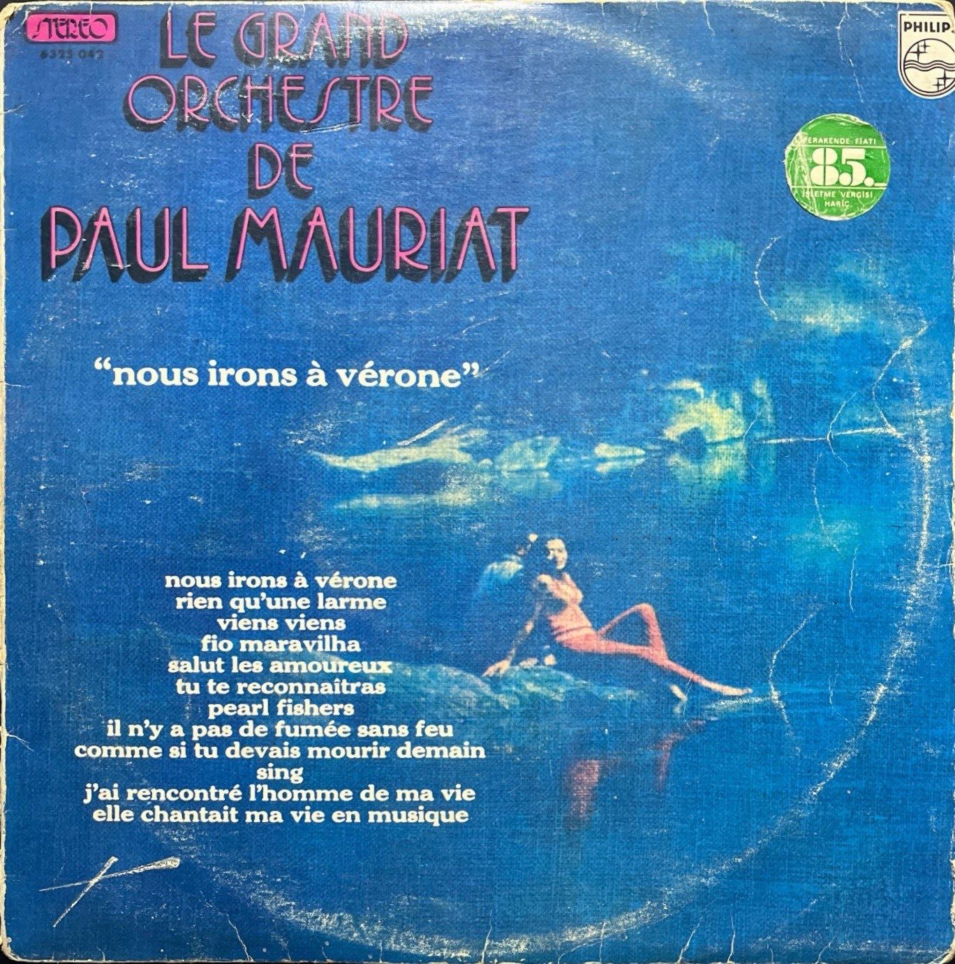 Paul Mauriat Nous Irons A Verone LP Plak