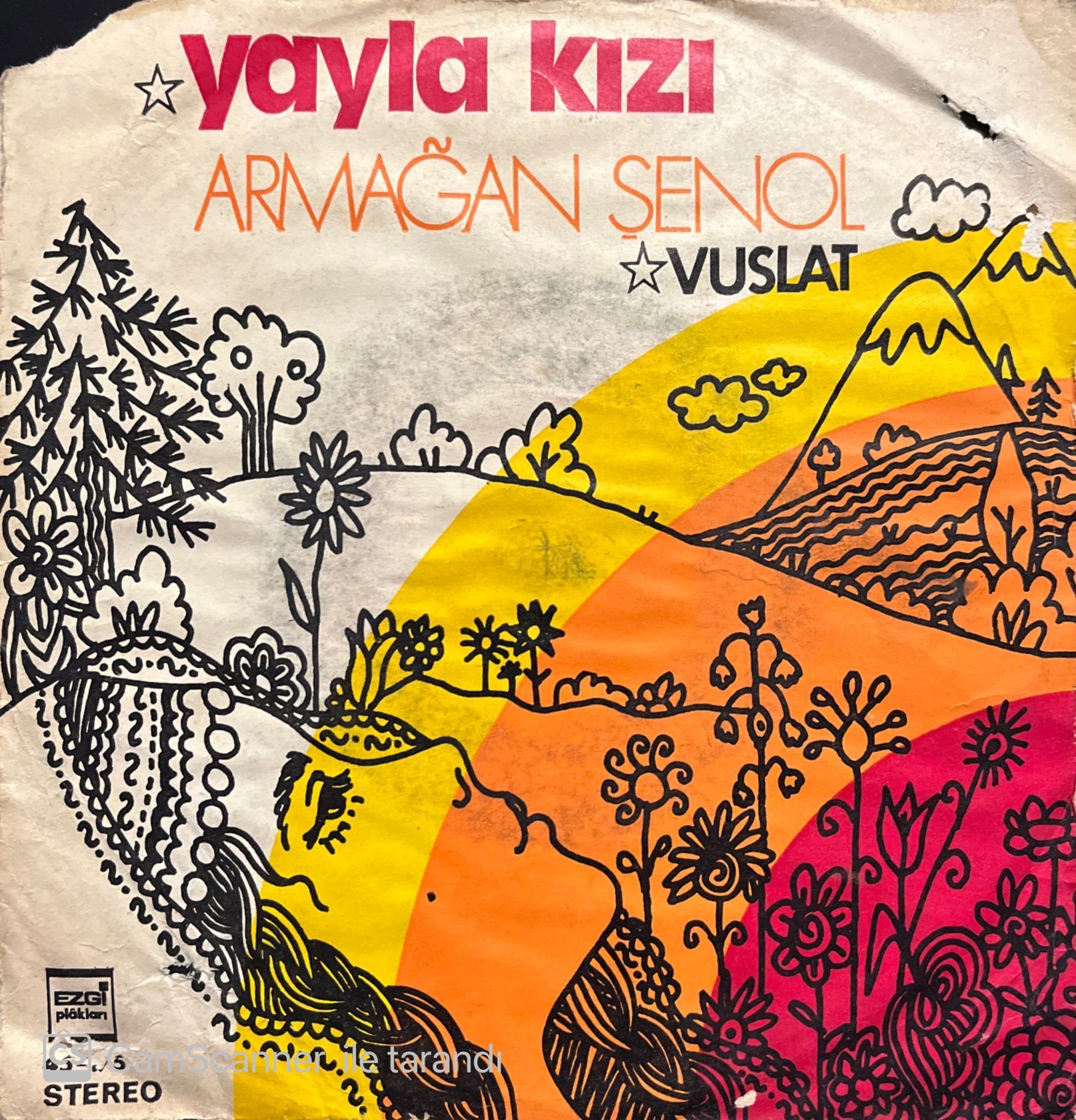 Armağan Şenol Yayla Kızı 45lik plak