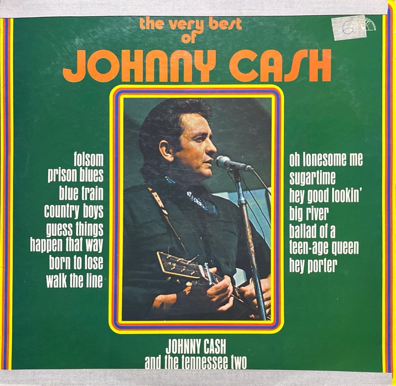 The Very Best Of Johnny Cash LP Plak