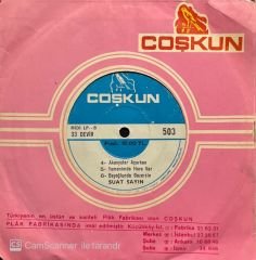 Suat Sayın Mini LP Beyoğlunda Gezersin 45lik Plak