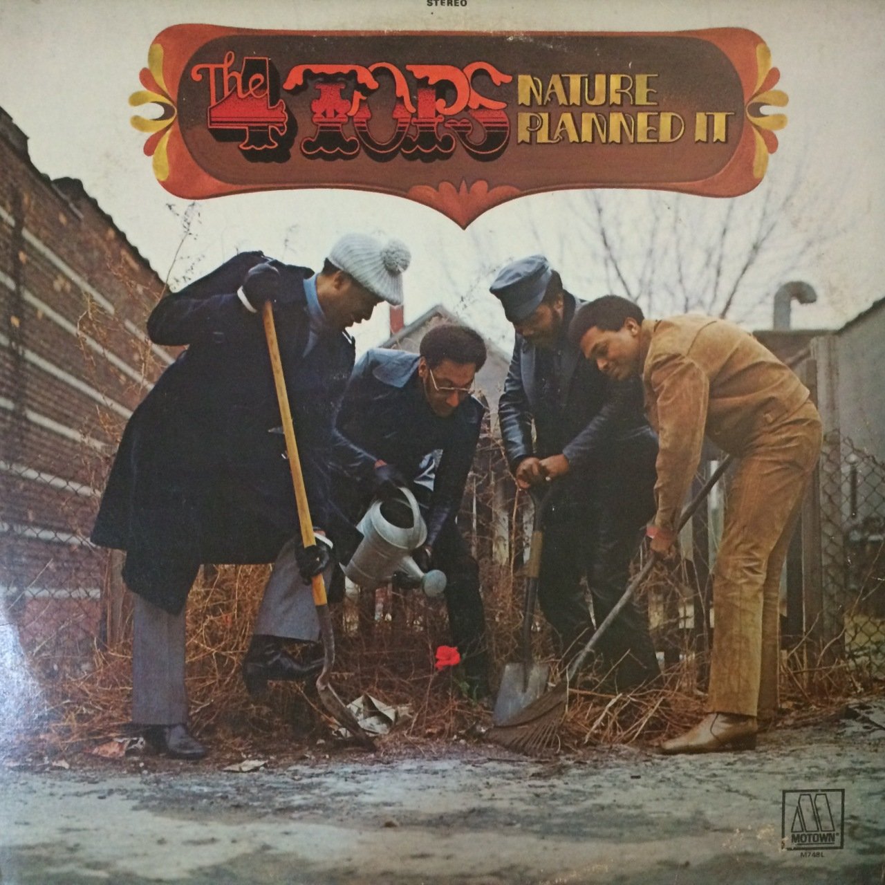 Four Tops Nature Planned İt LP Plak