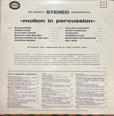 Motion In Percussion LP Plak