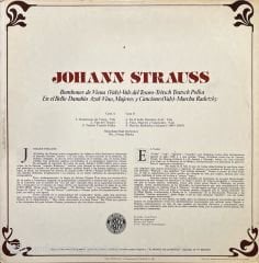 Johann Strauss Bonbones De Viana LP Plak