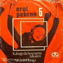 Erol Pekcan 5 Kabağı Da Boynuma Takarım 45lik Plak