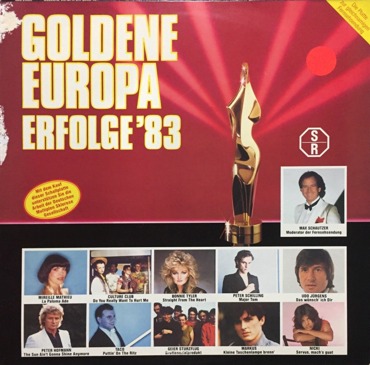 Goldene Europa Erfolge' 83 LP Plak