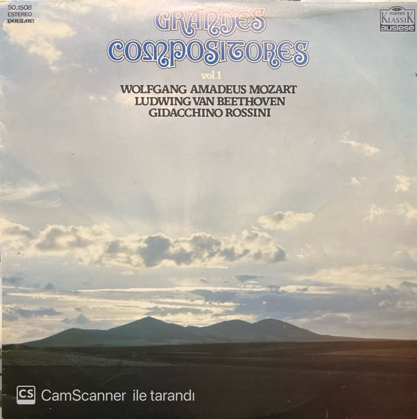 Grandes Compositores Vol.1 LP Plak