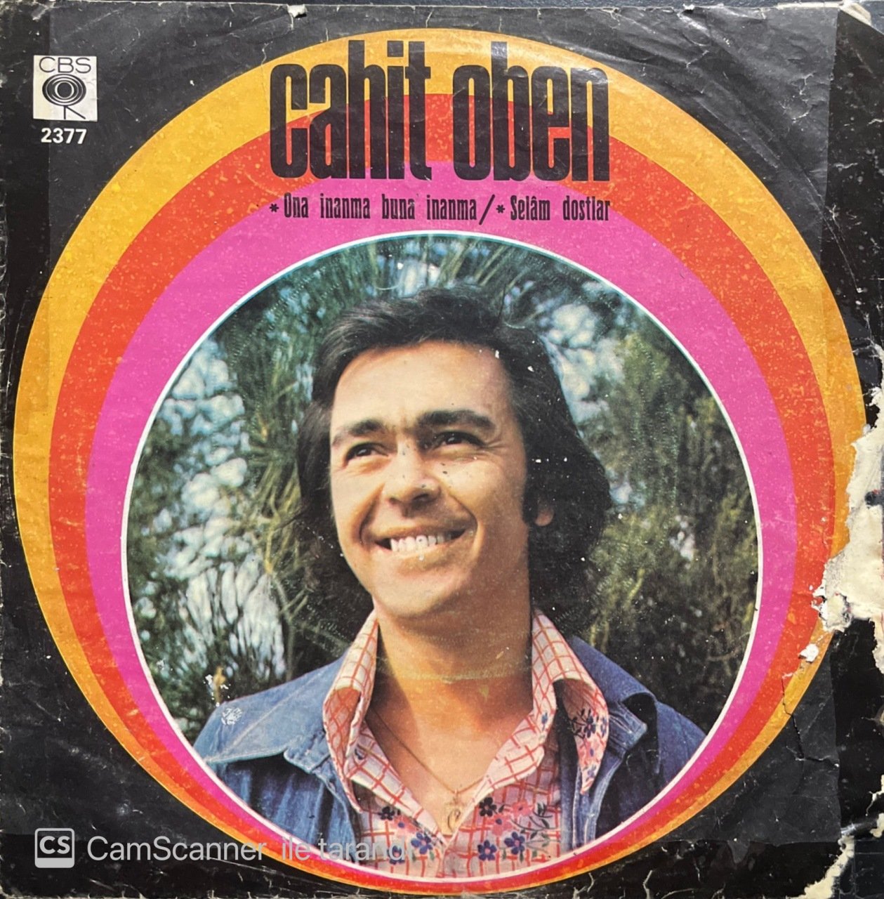 Cahit Oben Ona İnanma Buna İnanma 45lik Plak