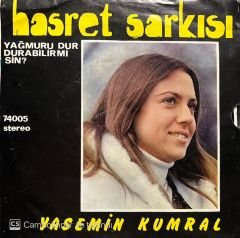 Yasemin Kumral Hasret Şarkısı 45lik Plak