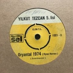 Yılkut Tezcan Beşlisi Oryantal 1974 45lik Plak