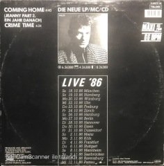 Falco Coming Home Maxi Single LP Plak