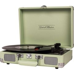 *ÜCRETSİZ KARGO Record Master ST14012 Yeşil Retro Pikap Bluetooth ve Şarj Özellikli Retro Pikap 33, 45, 78 Devir