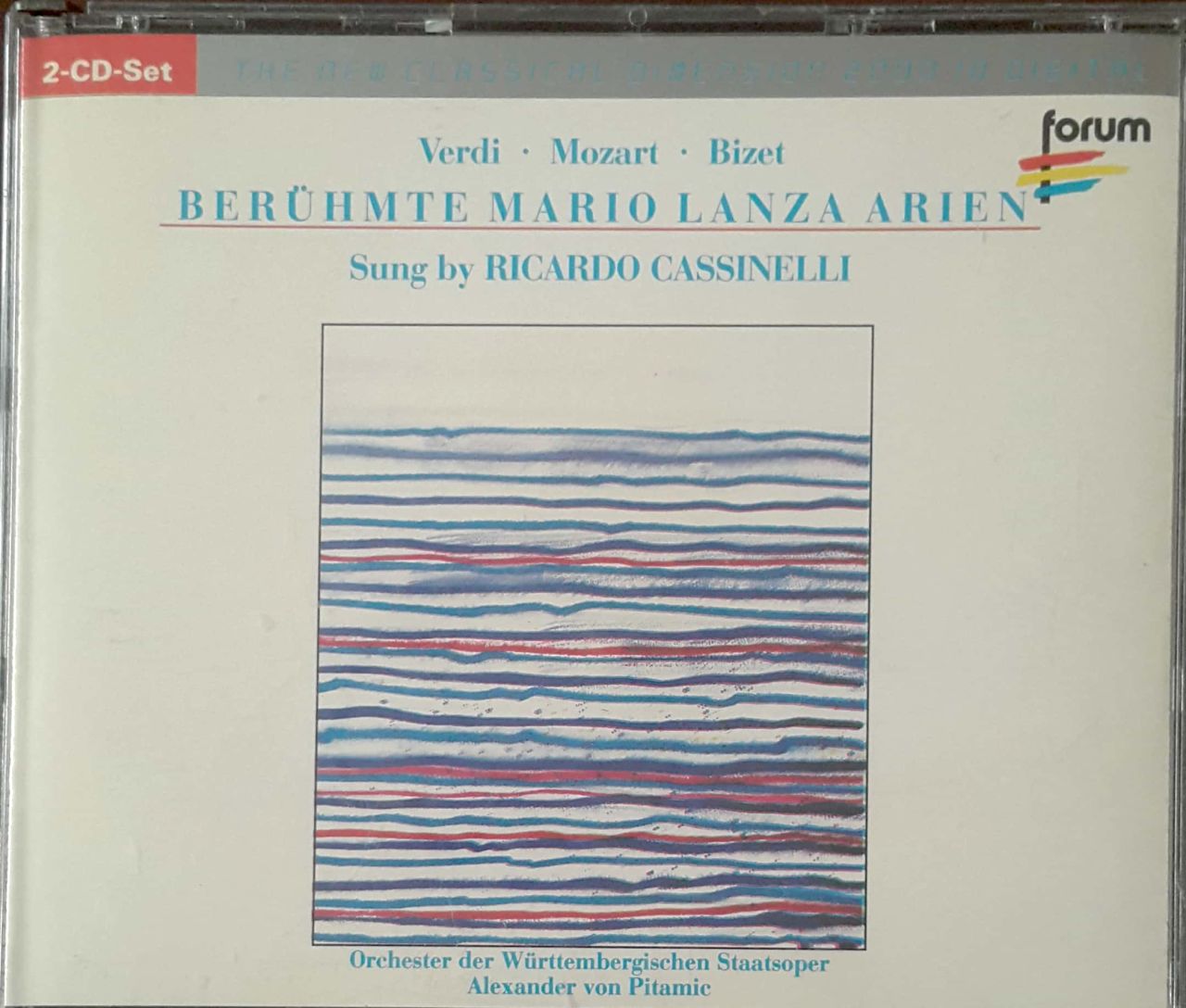 Berühmte Mario Lanza Arien Sung By Ricardo Cassinelli CD