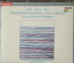 Berühmte Mario Lanza Arien Sung By Ricardo Cassinelli CD
