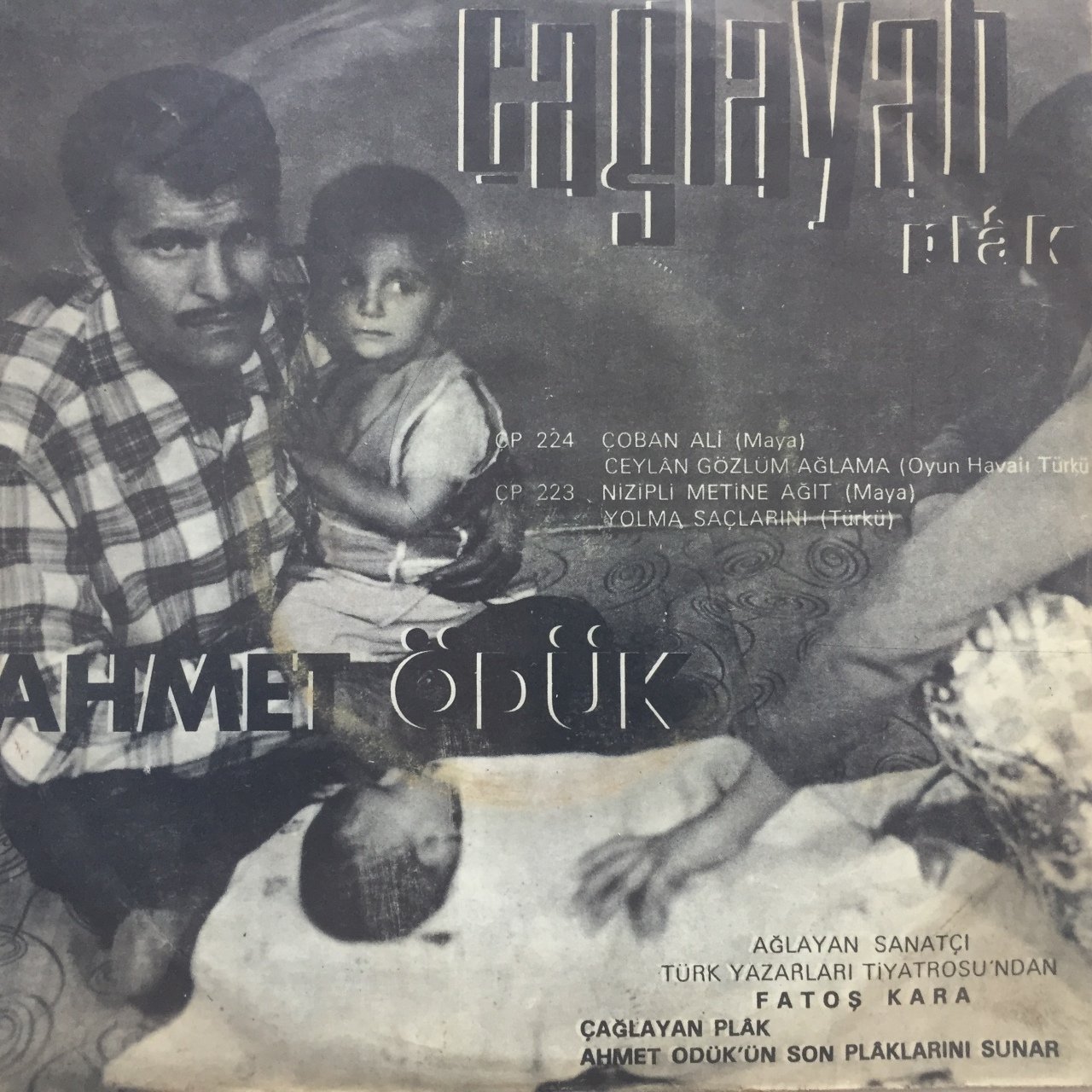 Ahmet Ödük Zalim Fırat 45lik Plak