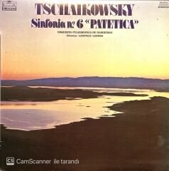 Tschaikowsky Sinfonia No.6 Patetica LP Plak